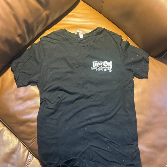 Brooks Two Bit Barbershop Fort Collins CO t-shirt (L) - Picture 3 of 5